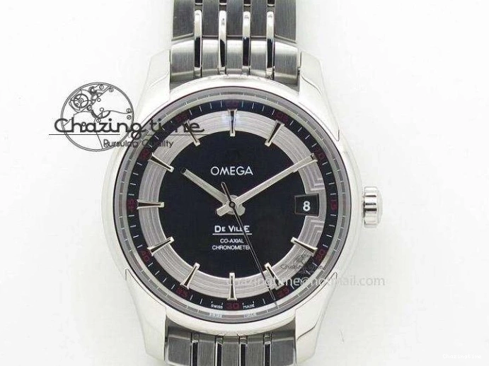 0710 Planet Ocean 2016 43.5mm SS Black Bezel BP 1:1 Best Edition Black Dial On SS Bracelet A GoodFit 8195
